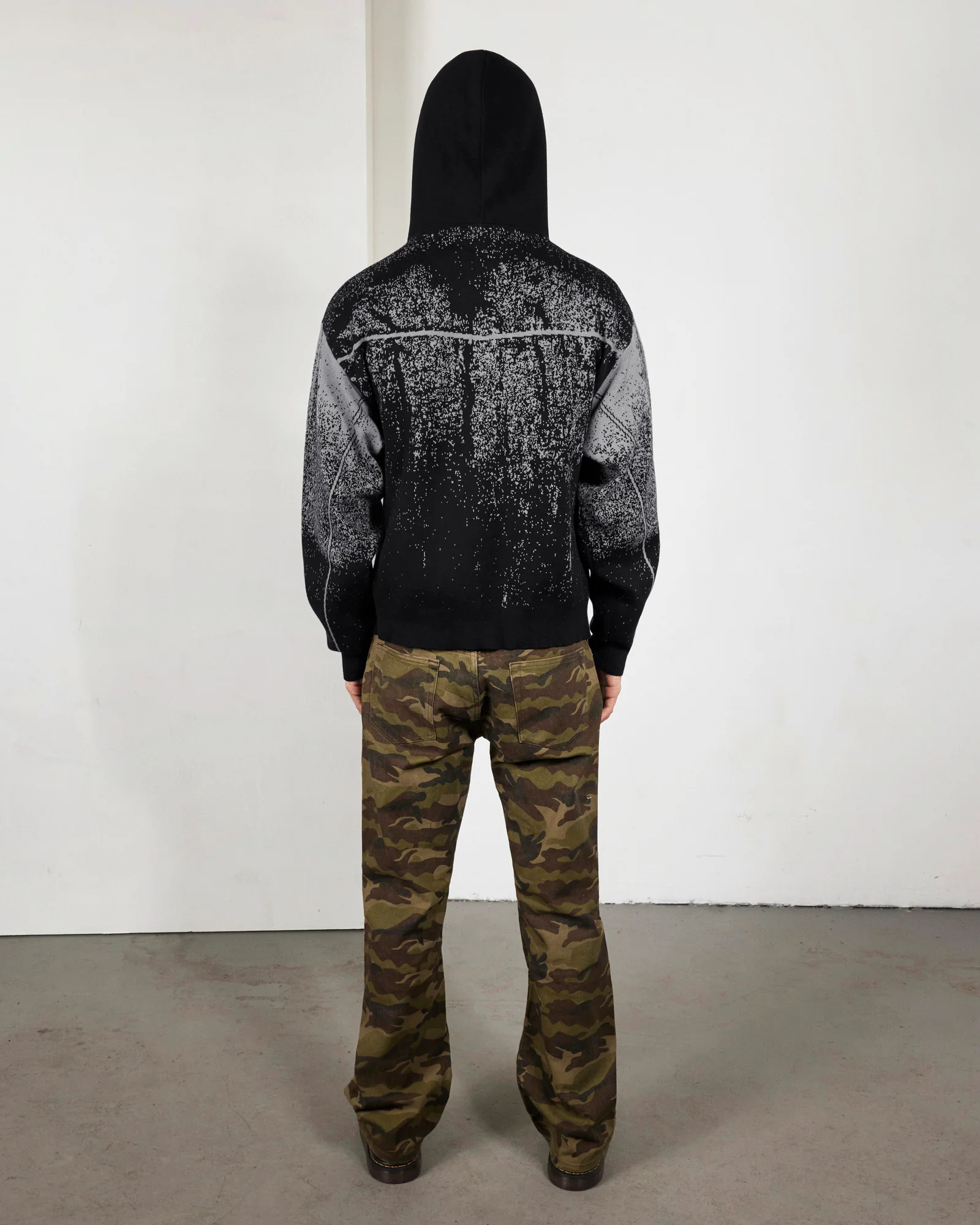 ACID COWBOY KNITTED HOODIE - Image 6
