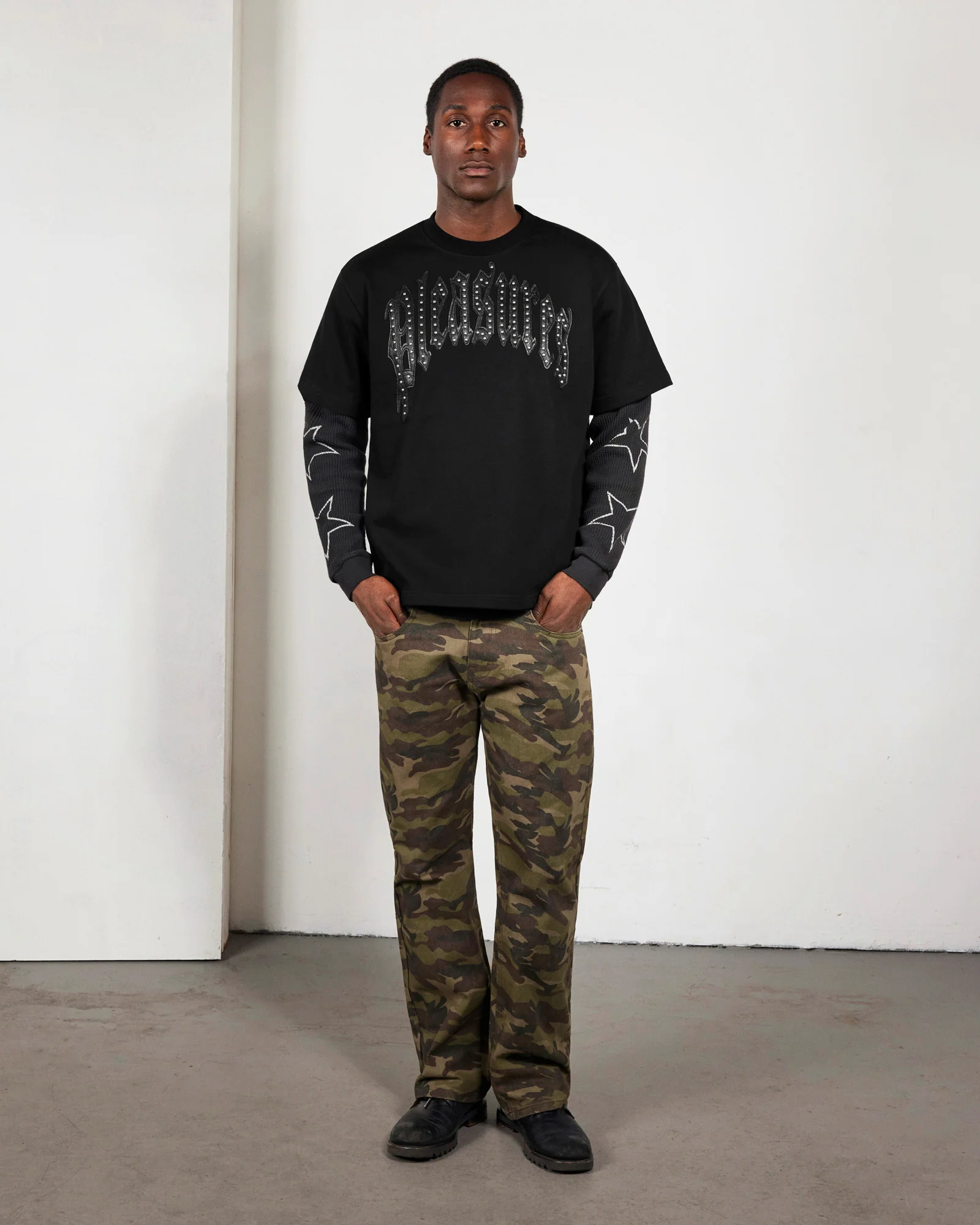 CAMO FLARE JEANS - Image 5