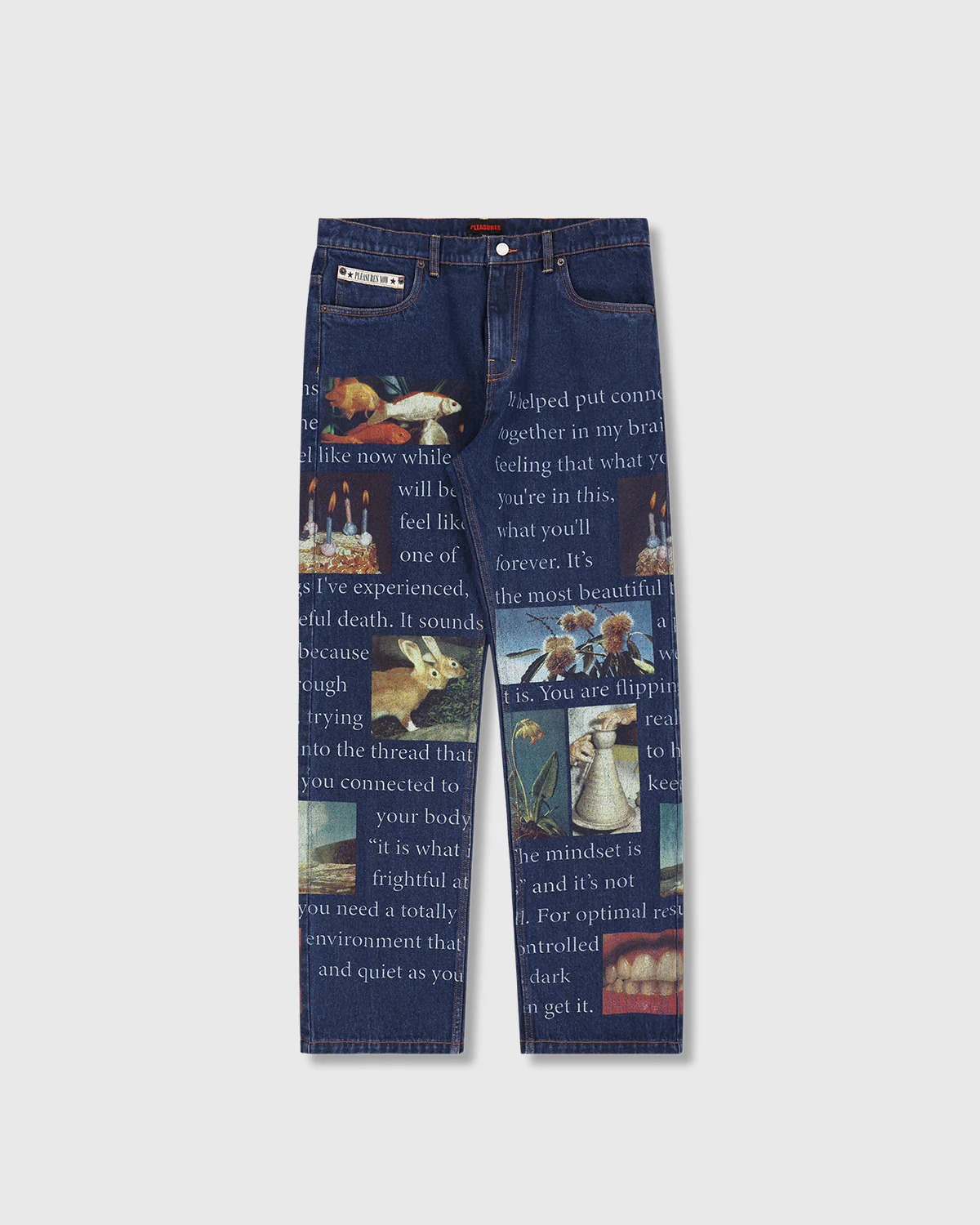 CONNECTION STRAIGHT LEG JEANS