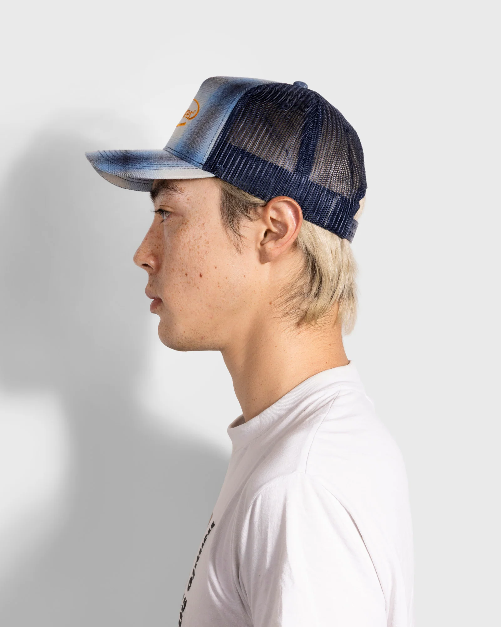 HAPPIER PLAID TRUCKER CAP - Image 3