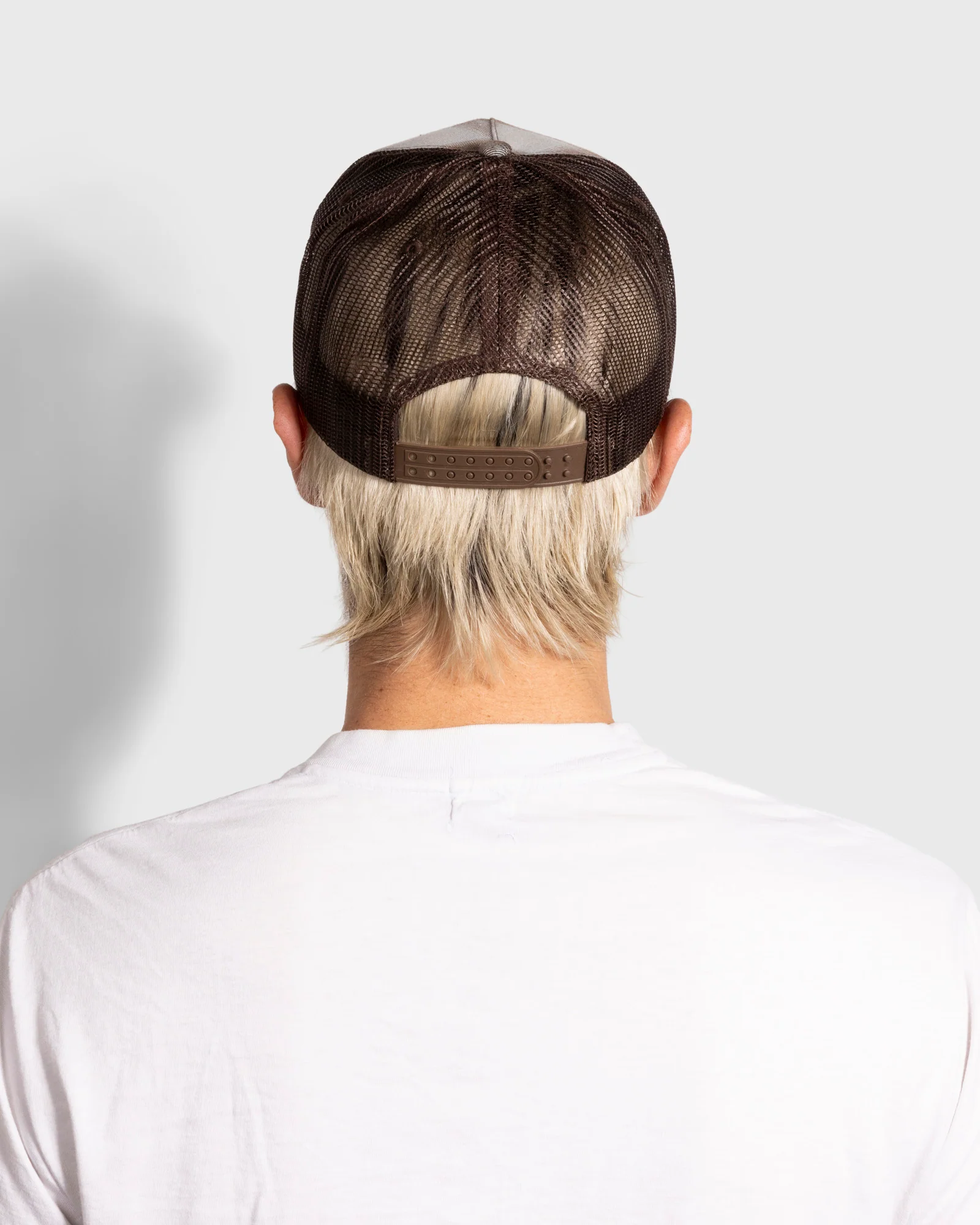 HAPPIER PLAID TRUCKER CAP - Image 4