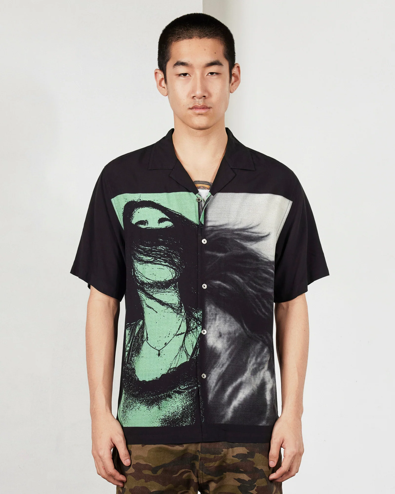 HORSE HAIR BUTTON UP - Image 2