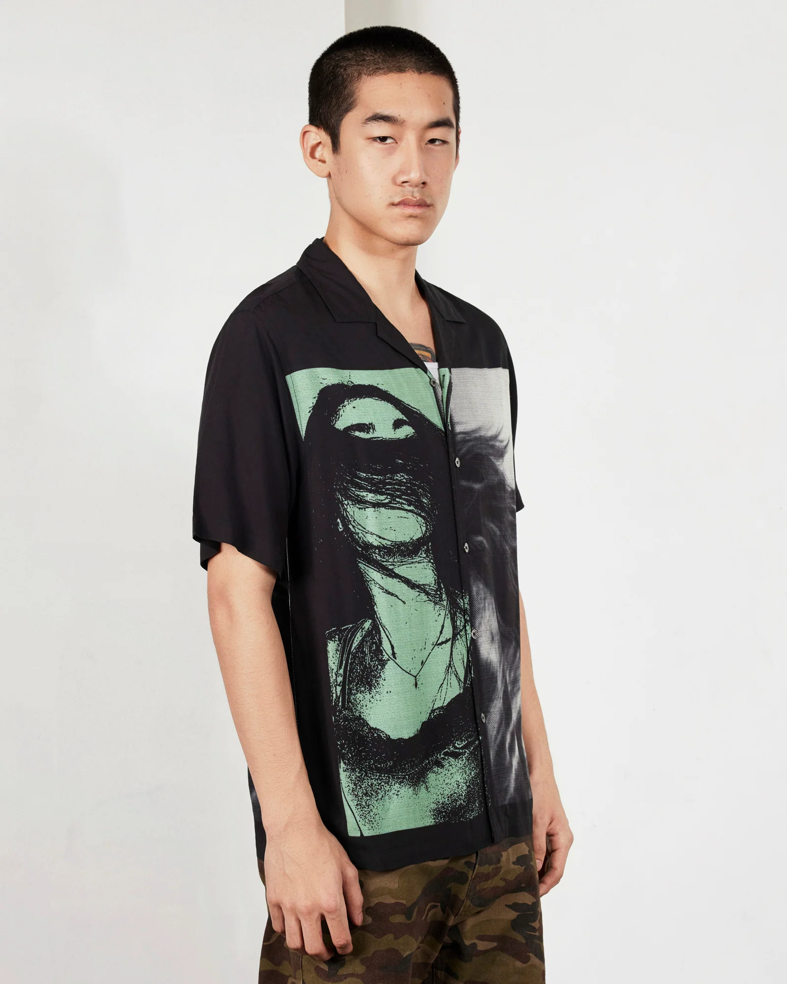 HORSE HAIR BUTTON UP - Image 3
