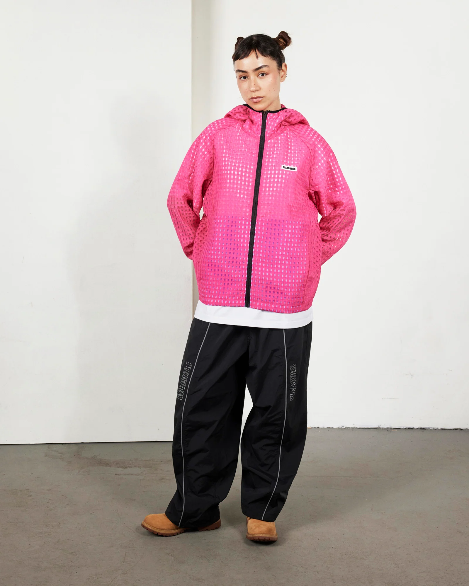 SYSTEM PLAID HOODED JACKET - Image 6