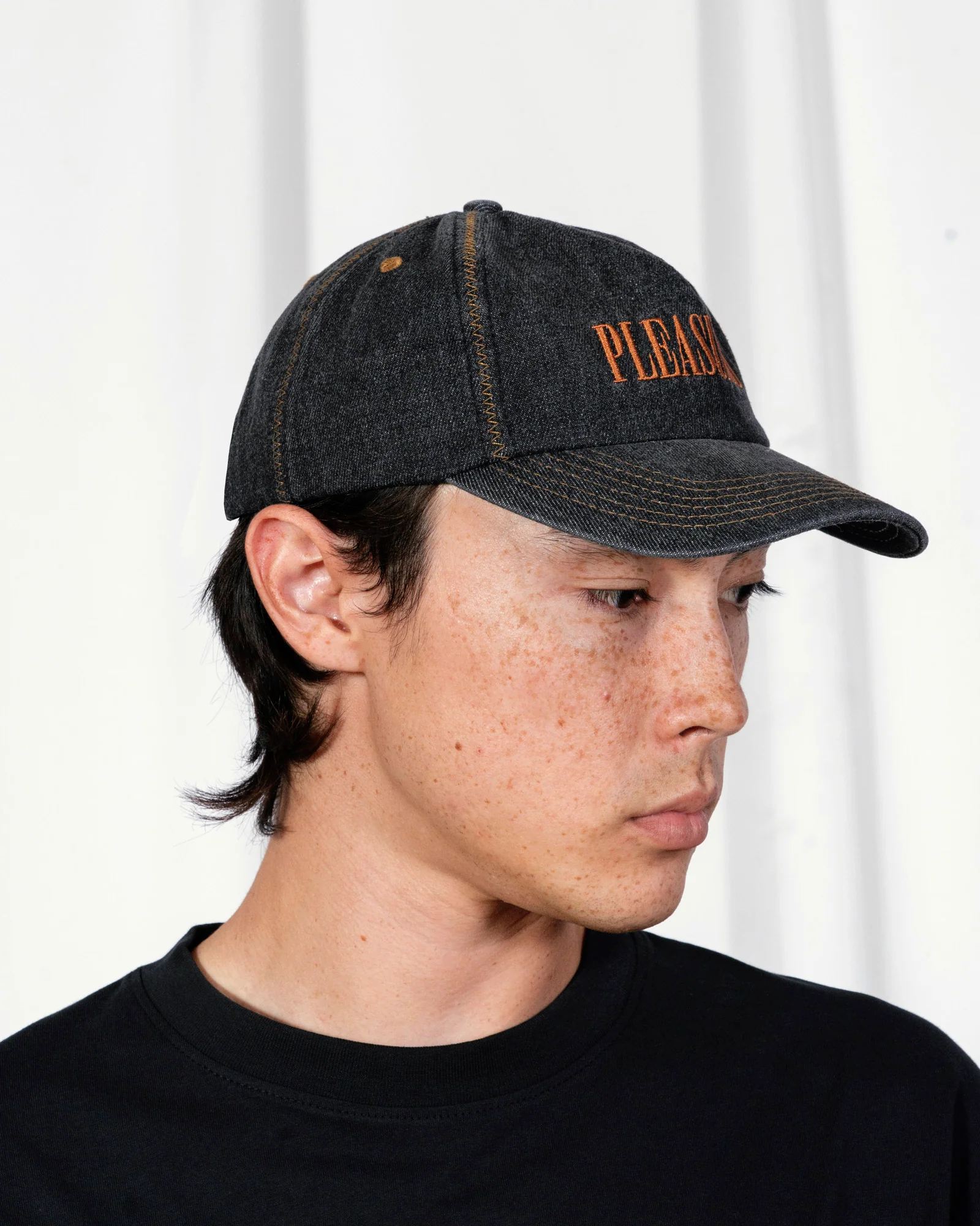 ZIG ZAG DENIM CAP - Image 3
