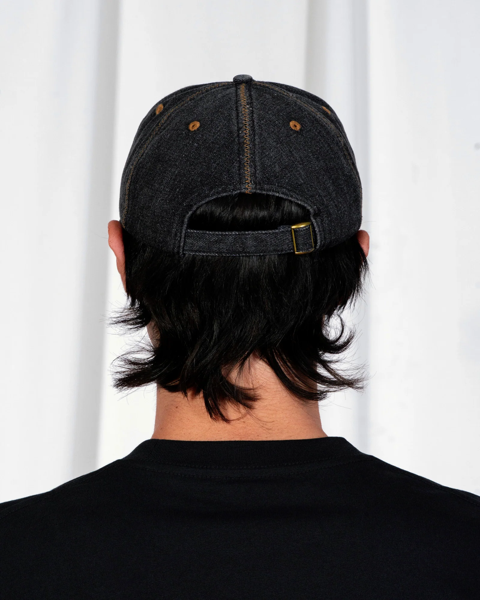 ZIG ZAG DENIM CAP - Image 4